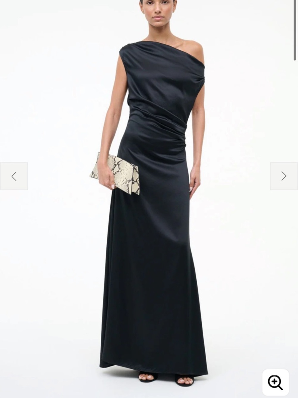 Staud Maxi Phare Dress Black